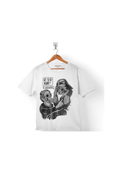 Star Wars Are You My Mummy Super Vader Çocuk Tişört 001