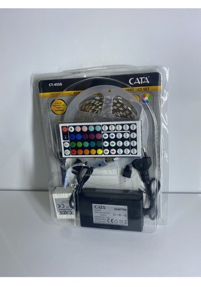 Ct-4558 Profesyonel Rgb Şerit Led Set Beyaz