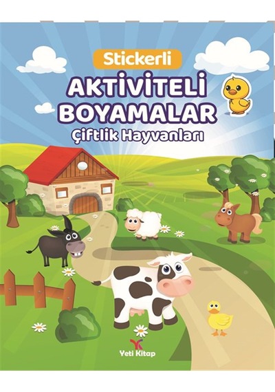 Çiflik Hayvanları Aktiviteli Boyamalar