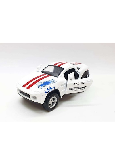 Mustang Çek Bırak Spor Araba - Işıklı Sesli Model - Fy6148-12d-b