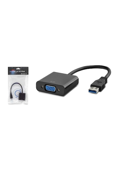 Hadron Hdx7779 Usb3.0 To Vga F Çevirici 1080p Siyah