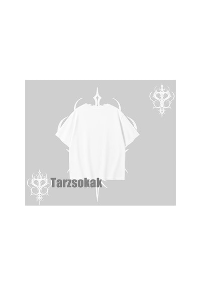 Tarzsokak Cute Kitten Yazılı Sevimli Kedi Baskılı Oversize Tshirt Beyaz