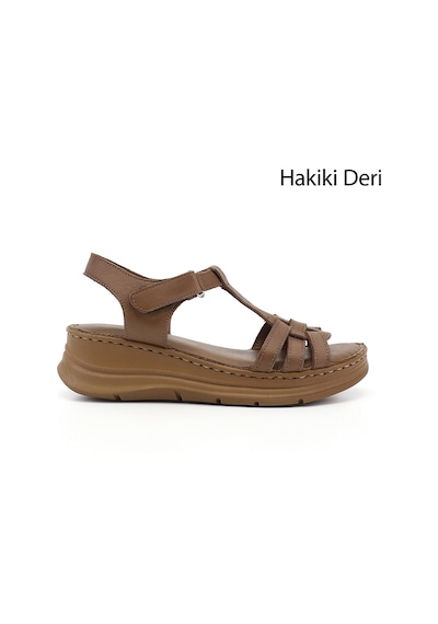 Gönderi(R) Gönderi R Kadın Fındık Cırt Bantlı Dolgu Topuk Hakiki Deri Sandalet Dyza65145874 Gönderi(R) Gönderi R Kadın Fındık Cırt Bantlı Dolgu Topuk Hakiki Deri Sandalet Dyza65145874