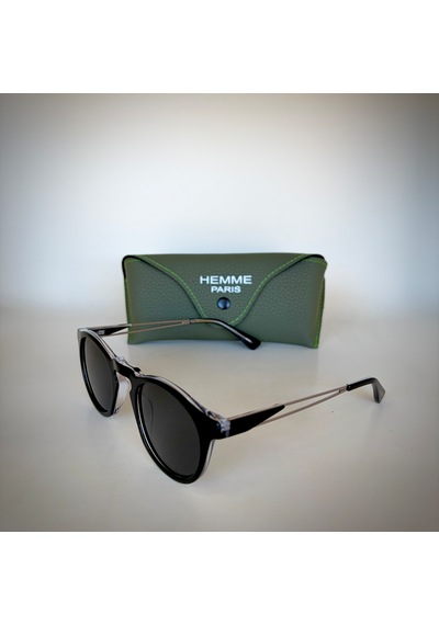 Hemme Paris He9025s C2 Unisex Güneş Gözlüğü Siyah
