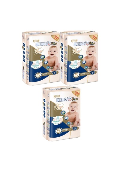 Pedo Plus Bebek Bezi Beden:5 11-25kg Junior 60 Adet Jumbo Fırsa 3'lü