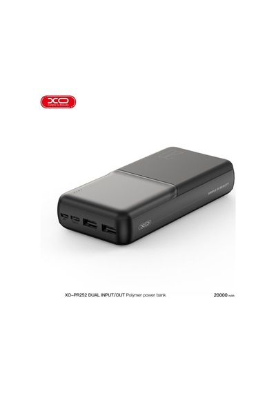 2.1a Hızlı Şarj Destekli 20000 Mah Çift Usb Çıkışlı Yüksek Kapasiteli Taşınabilir Şarj Cihazı Beyaz