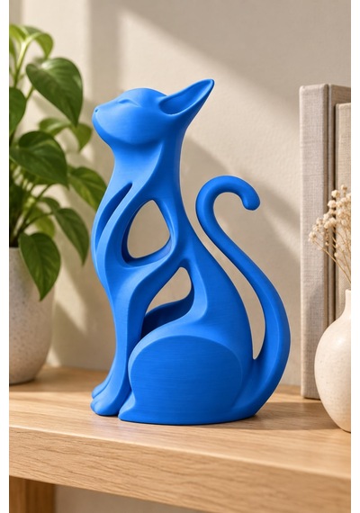Modern Kedi Figürlü Dekoratif Biblo 61884992