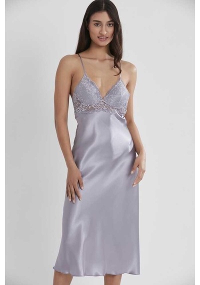 Pierre Cardin Royal Uzun Saten Sabahlık Gecelik Set 4370 001