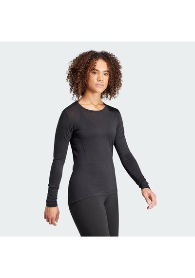 Adidas Terrex Xperior Merino 150 Kadın Tişört C-adıhz8557b30a00 Siyah