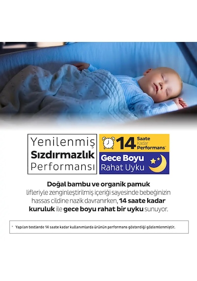 Sleepy Natural Double Soft Ultra Paket Bebek Bezi 6 Numara Xlarge 62 Adet