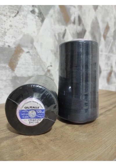 %100 Polyester 120 Numara Dikiş Ipliği 5000 Mt D9760 1 Adet