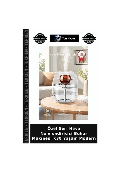 Özel Seri Hava Nemlendiricisi Buhar Makinesi K30 Yaşam Modern