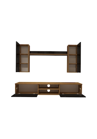 Decoraktiv Eko 7 Mdf Dvd Tv Ünitesi Tv Sehpası Pera - Siyah