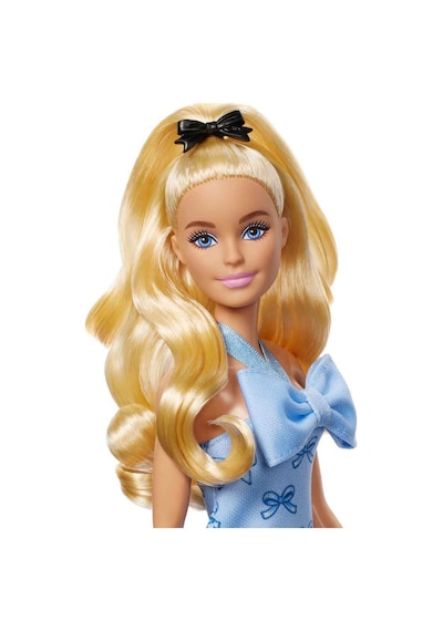 Barbie® Büyüleyici Parti Bebekleri - Mavi Fiyonklu Elbiseli  HYT93