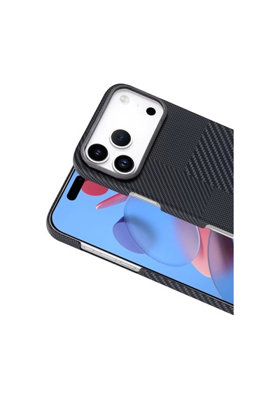 Newface Apple Apple iPhone Uyumlu  17 Pro Vega Magsafe Kapak - Siyah