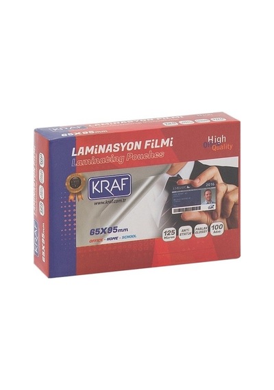 Kraf Lainasyon Filmi 65 x 95 MM 125 Mıc 100'lü 2126