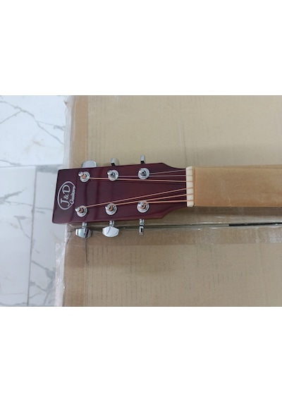 J&d Guitars- Ag-6ce/nl Jumbo Kasa Elektro Akustik Gitar AG-6CE/NL