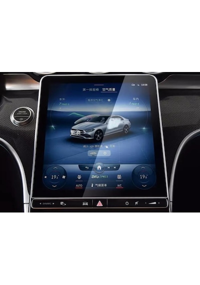 Mercedes Yeni C Seri Ekran-Navigasyon Uyumlu Nano Ekran Koruyucu