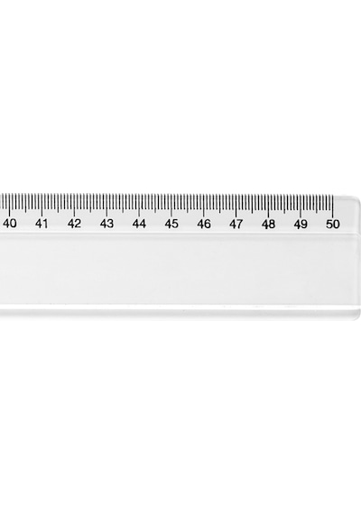 50 Cm Plastik Cetvel
