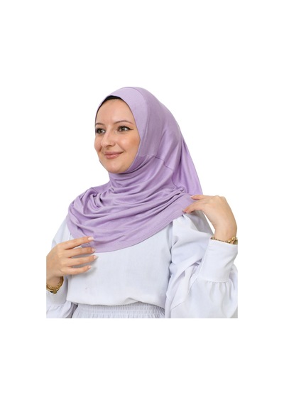 Modish Group Hazır Giyim Türban Yumuşak Başörtü Şal - Lila Lila