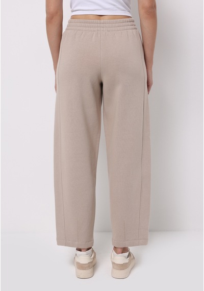 Colins Regular Fit Orta Bel Düz Kadın Bej Eşofman Altı Cl1076081 Q1.v2 Beı Bej