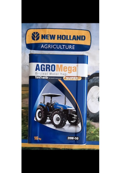 Türk Traktör Agromega Motor Yağı 20w50/16 Kg