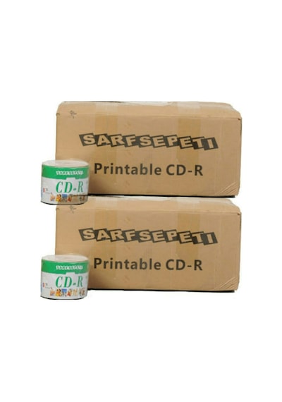 Sarfsepeti Printable 700 MB 52X80 Min Boş CD-R 12x50'li