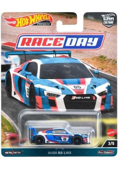 Hot Wheels Premium Car Culture Race Day Audi R8 Lms - Hkc61