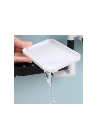 Buççin Online Mağaza Krm Çoklu Sabun Tutucu Fonksiyonel Banyo Sabunluk 5047 Krm Ahşap Çok Renkli