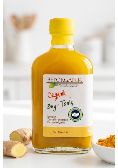 Beyorganik Organik Bey Tonik Zerdeçallı Zencefilli Bey Tonik 185 G