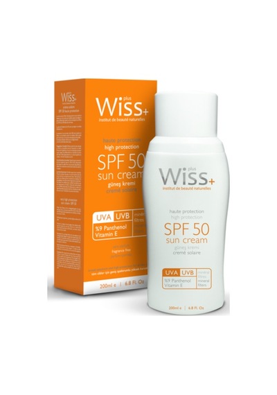 Wiss+ Plus Yüz ve Vücut Güneş Kremi Spf 50 200 ML