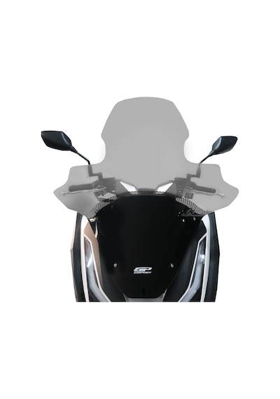 Gp Kompozit Honda Pcx 125 / 150 2025-2026 Uyumlu Elcikli Ön Cam Füme M