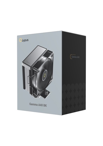 Gamma A40 Black 100 Mm Intel 1700p/1851p -amd Uyumlu  Hava Soğutucu