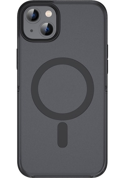 Smcase Apple Uyumlu iPhone 14 Kılıf Wireless Tacsafe Alpin Mat Sert Kapak