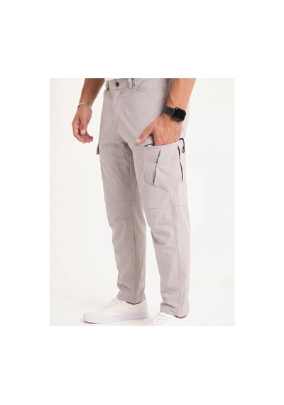 Outdo Erkek Taktik Pantolon Su İtici Likralı Yazlık Outdoor Esnek Rahat Dayanıklı Bej Bej