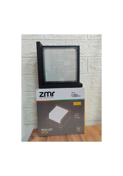 Ekim Aydınlatma 15w Riga Led Aplik Kare Kasa Günışığı Beyaz