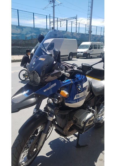 2003-06 Bmw R1150 Adv Açık Füme Cam Zeus 1150 Adv Modeli 50Cm
