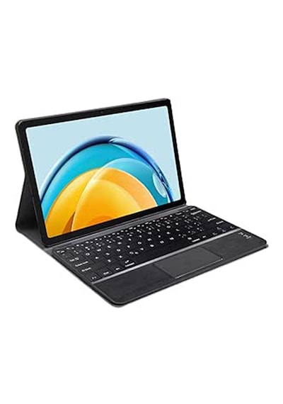 Microcase Samsung Uyumlu Galaxy Tab S10 Lite Tablet İçin Bluetooth Touchpad Klavye + Standlı Kılıf - Bkk5 Tablet Kılıfı