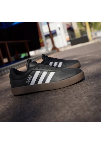 Adidas Vl Court 3.0 Siyah Beyaz Kadın Spor Ayakkab Id8796 Siyah