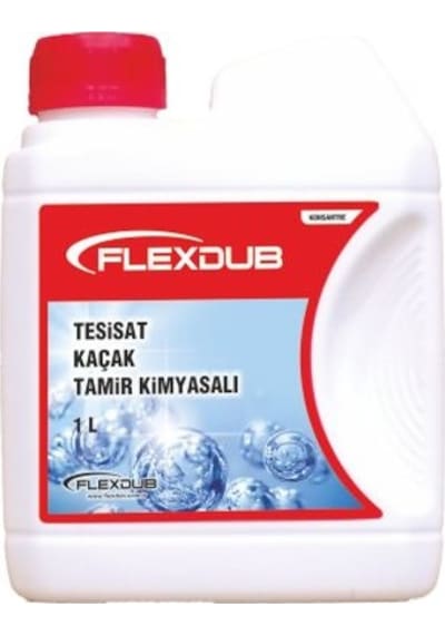 1 Lt Kalorifer Tesisat Kaçak Giderici Flexdub Kimyasal Flex Dub
