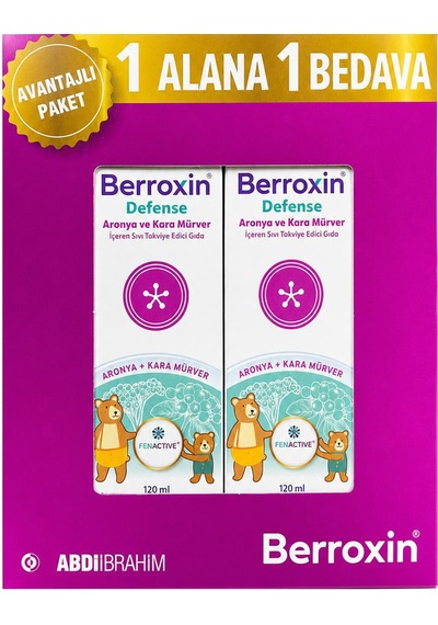 Berroxin Defense Şurup 120 Ml 1 Alana 1 Bedava
