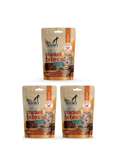 Cat Chicken Bites 3x60gr. Tavuklu, Kedi Ödül Maması