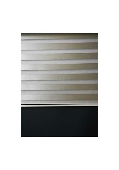 Güneş, Işık Geçirmeyen Karartma Blackout Haki Renginde Zebra Stor Perde Haki - 106387824 Haki