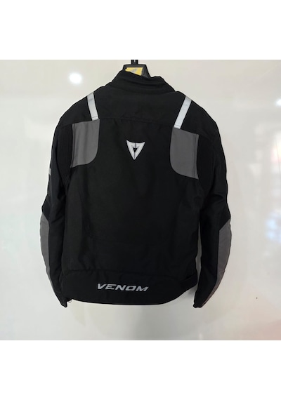 Venom 4 Mevsim Mont Air Racing Siyah Gri L
