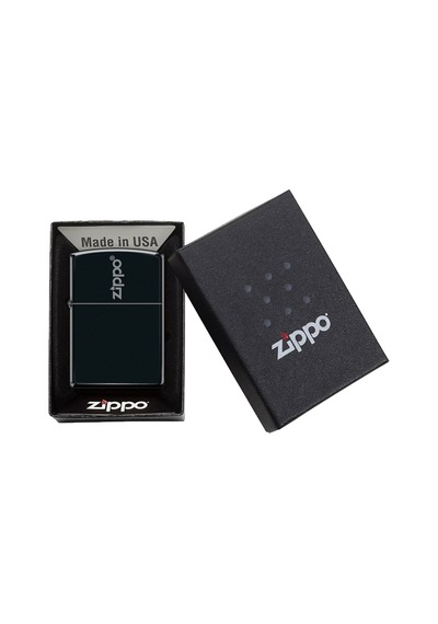 Zippo Çakmak Siyah Zl Centered Lid Design 218-079803