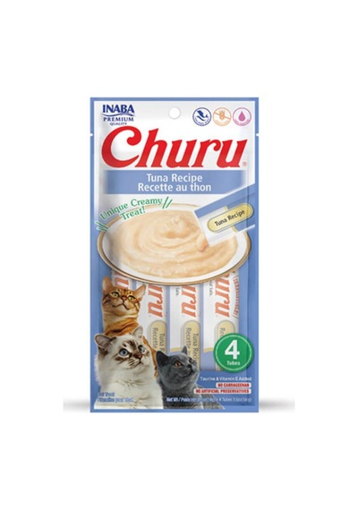 Ciao Churu Cream Ton Balıklı Kedi Ödülü 4 X 14 Gr
