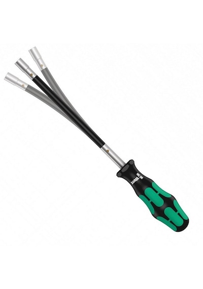 Wera 391/3 Esnek Şaftlı Lokmabaş Tornavida Set 6-8x167mm 3p 05135311001