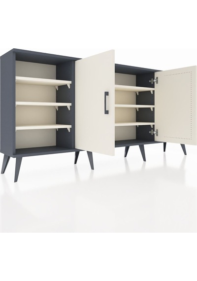 Arges Konsol 9 Raflı 2 Kapaklı 176x30x83 Antrasit-aytaşı/aytaşı Aytaşı/aytaşı Arges Konsol 9 Raflı 2 Kapaklı 176x30x83 Antrasit-aytaşı/aytaşı Aytaşı/aytaşı