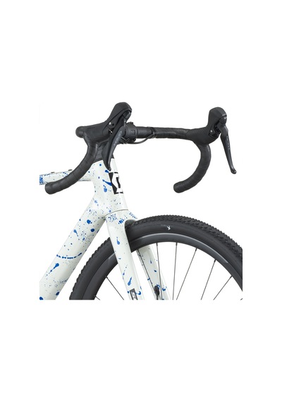 Scott Addict Gravel 30 Karbon Gravel Bisiklet 1x12v White Blue M/54cm Siyah