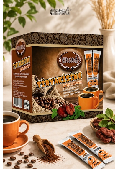 Ersağ Reişi Mantarlı ve Moringalı Kahve 90 G